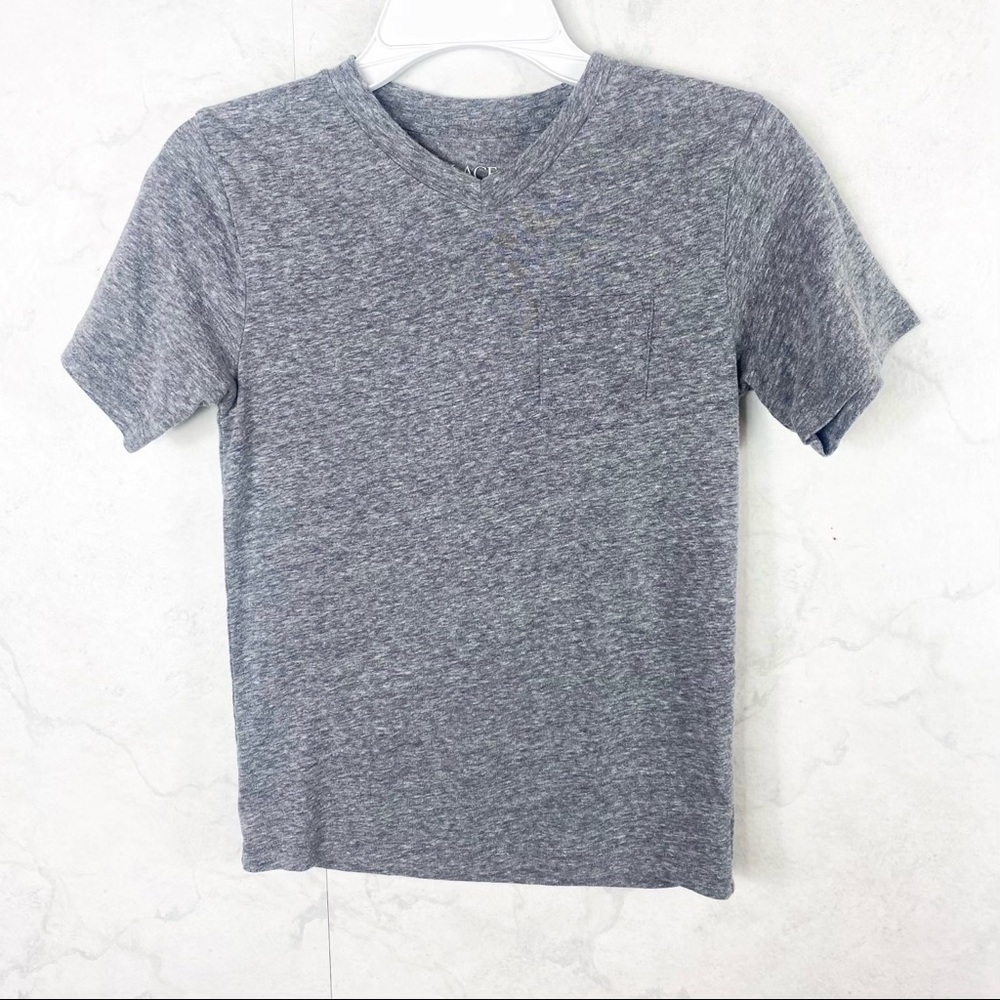 [The Children’s Place] Grey V-Neck Tee